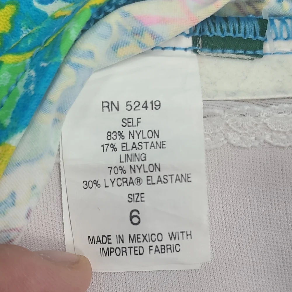 Tommy Bahama Paisley Tankini Top Size XS NWT